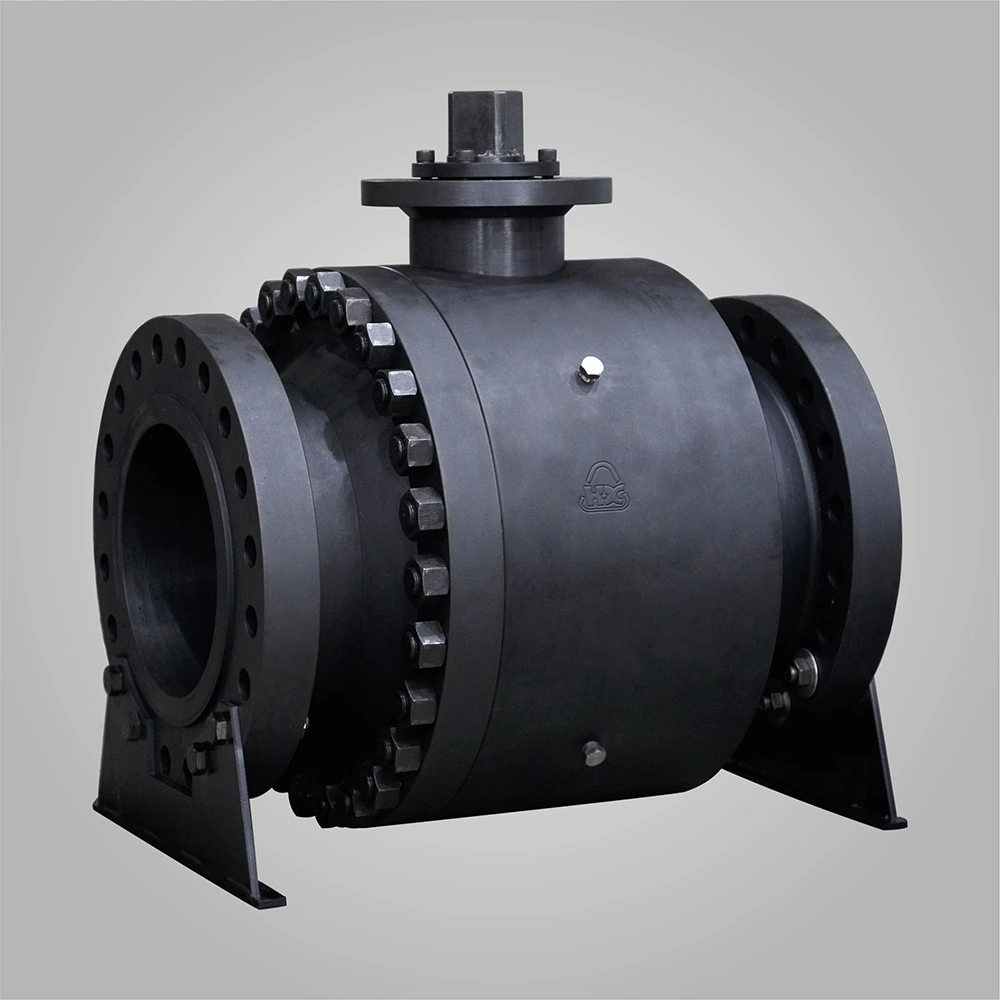 Forged Steel Metal Seated Trunnion Ball Valve