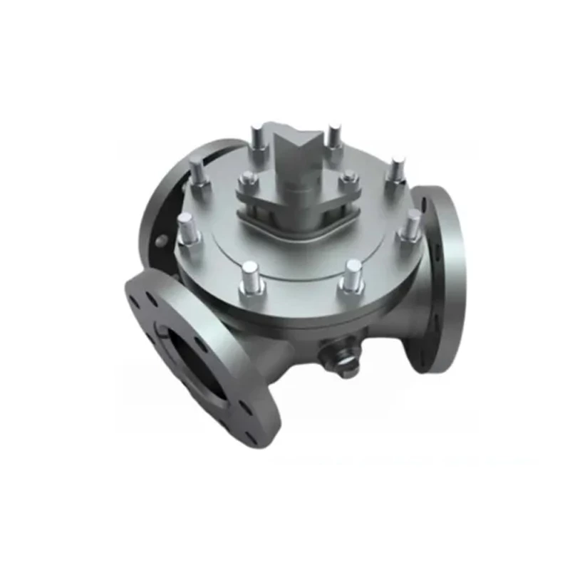 Metal Seated Y Port Three Way Ball Valve