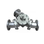 Metal Seated Y Port Three Way Ball Valve