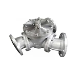 Metal Seated Y Port Three Way Ball Valve