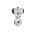 Pneumatic V Type Metal Seated Ball Valves