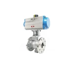 Pneumatic V Type Metal Seated Ball Valves